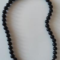 collana nera vintage 