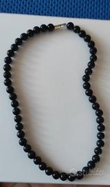 collana nera vintage 