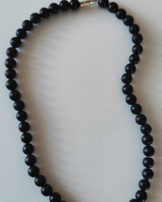 collana nera vintage 
