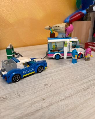 Lego city  60314  ice cream truck police