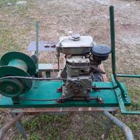 Verricellino con motore a benzina