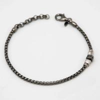 Bracciale uomo in argento 925 E.604