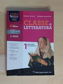 Libro Letteratura 1 Carnero-Iannaccone - Nuovo