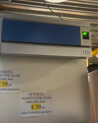 Termo Ventilatore da parete