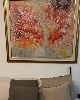 Quadro dipinto su tela