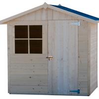 Casetta in legno 200x99 cm 2 mq a pannelli 20 mm
