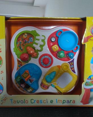 tavolo chicco cresci e impara 