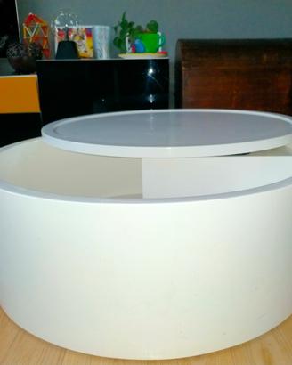 tavolino da salotto con vano contenitore 