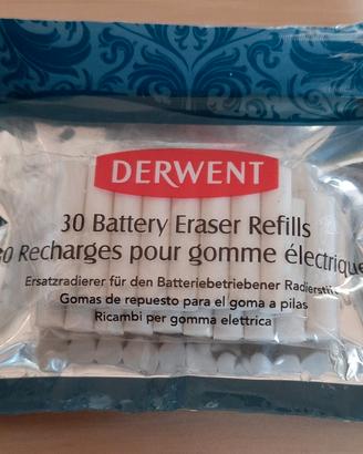 21 gomme di ricambio per gomma a batteria Derwent