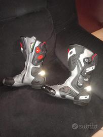 Stivali da moto Sidi uomo roarr anthracite nero