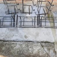 Portavasi in ferro da balcone