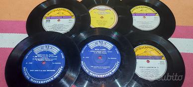 Dischi LOTTO 7 VINILI 33 GIRI 7" Senza copertina