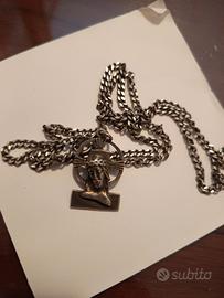 ciondolo vintage Ottaviani anni 70 in argento 