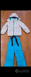 Lotto tute da scii e giacca neve bambina