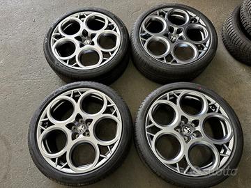 Cerchi e gomme Alfa romeo Tonale Stelvio Giulia 20