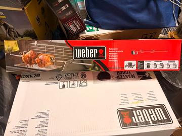 GRIGLIA E ACCESSORI WEBER - NUOVO -