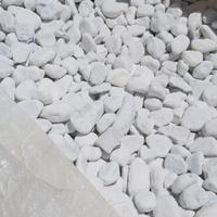 Ciotoli bianchi brillanti di carrara 25 /40 mm