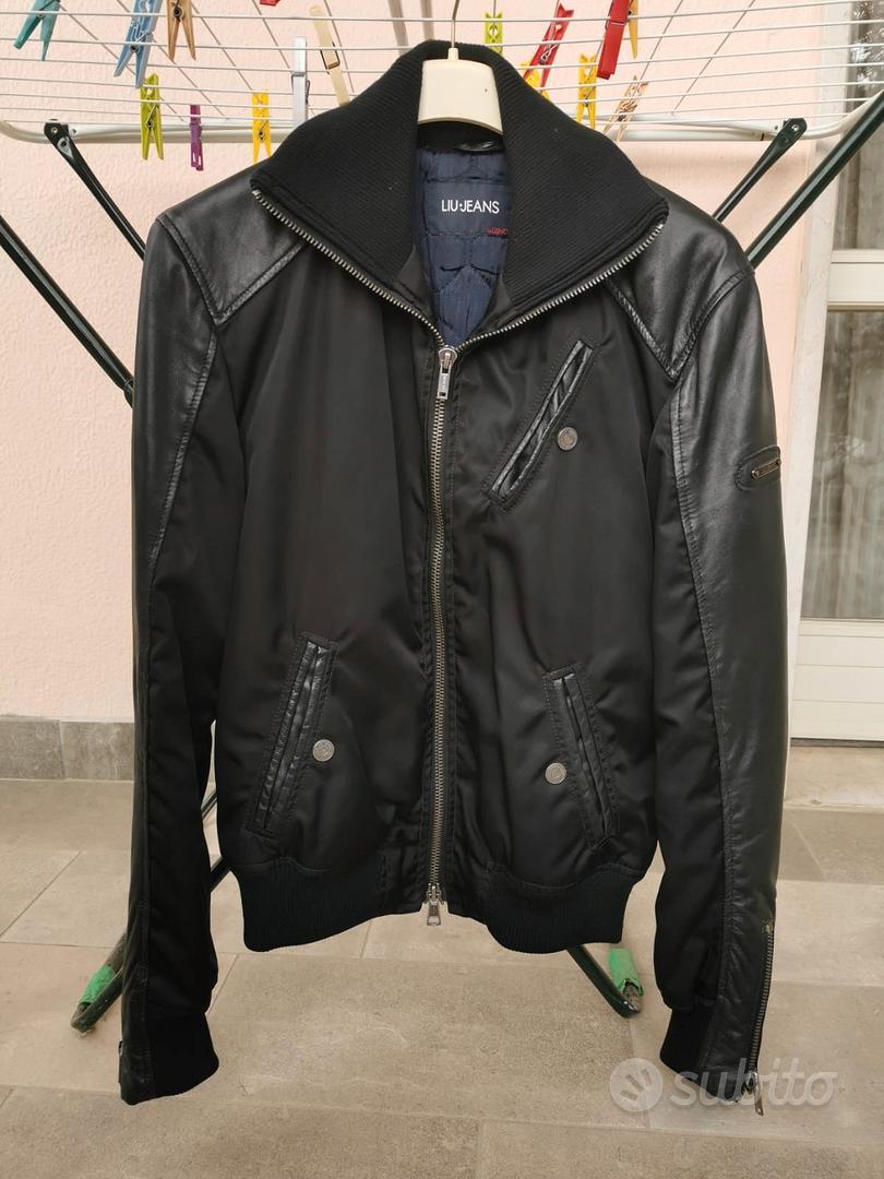 LIU JO Giubbotto pelle e tessuto Liu Jo Abbigliamento e