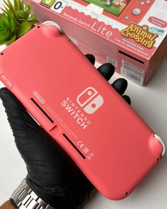 Nintendo Switch Lite Coral con Animal Crossing💫