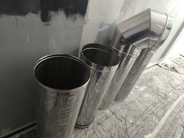 CANNA FUMARIA - ACCIAIO