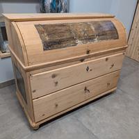 Comò Cassettone in abete arte povera antico 