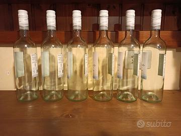 BOTTIGLIE BIANCHE E SCURE L. 0,75 CON TAPPO A VITE