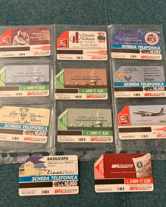 schede telefoniche tirarura limitata