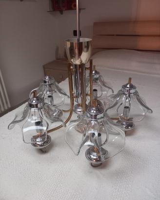 Lampadario anni 80