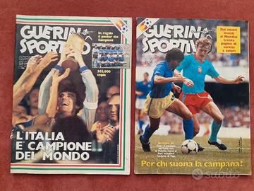 Guerin sportivo n. 24 e n. 28 del 1982