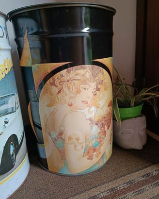 Bidone vintage da collezione