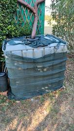 Botte Quadrata con Pallet Gabbia 800 litri