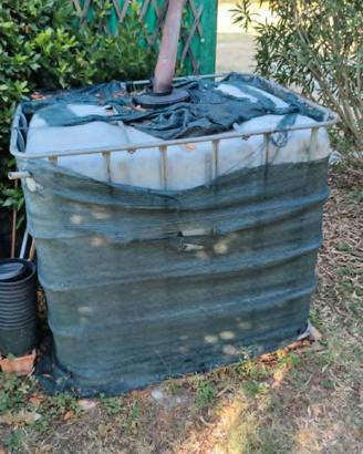Botte Quadrata con Pallet Gabbia 800 litri