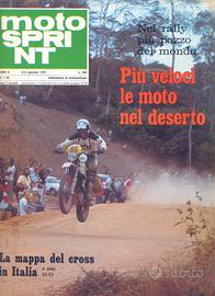 Rivista MOTOSPRINT numero 1 anno 1977