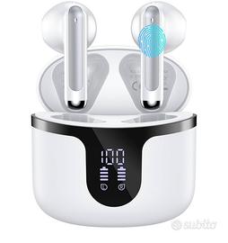 Cuffie bluetooth auricolari touch/impermeabili