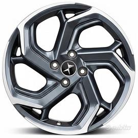 4 cerchi lega ds3 crossback shanghai r18 lt4443
