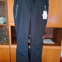 Salopette pantalone sci uomo unisex XXL nero
