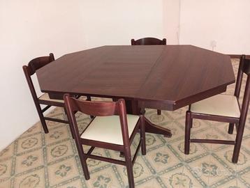 tavolo ottagonale allungabile