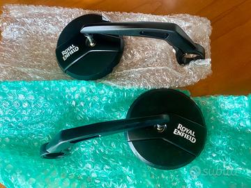Specchi bar end originali Royal Enfield nuovi