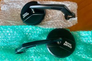 Specchi bar end originali Royal Enfield nuovi