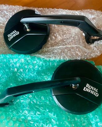 Specchi bar end originali Royal Enfield nuovi