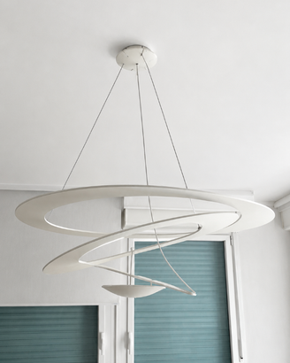 Artemide Pirce originale sospensione bianca