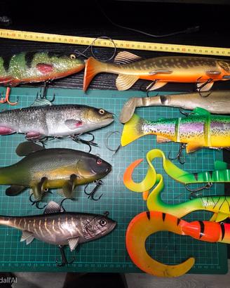 LOTTO ESCHE LUCCIO GOMMA BIGBAIT