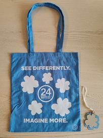Tote bag e portachiavi 24Bottles Milano DesignWeek
