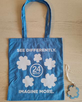 Tote bag e portachiavi 24Bottles Milano DesignWeek