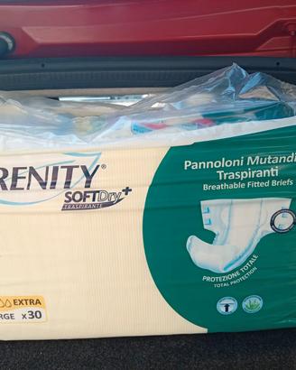 pannoloni mutandina traspiranti Serenity TL L 