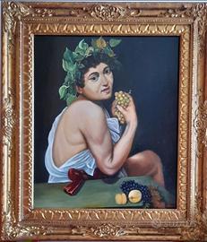 Dipinto olio su tela 50x60