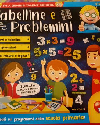 GIOCO - TABELLINE E PROBLEMINI