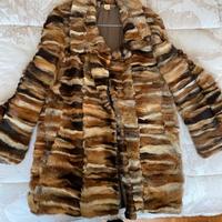 PELLICCIA VERA TIGRATA TG 44 - VINTAGE