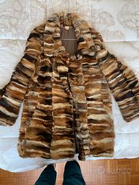 PELLICCIA VERA TIGRATA TG 44 - VINTAGE