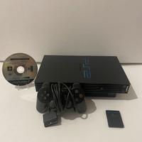 Ps2 Fat con controller memory card e cavi